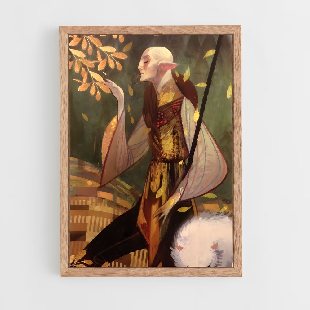 Poster L'Élégance des Dragons – affiche Dragon age (vue 4)